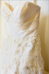 southern plantation wedding gown